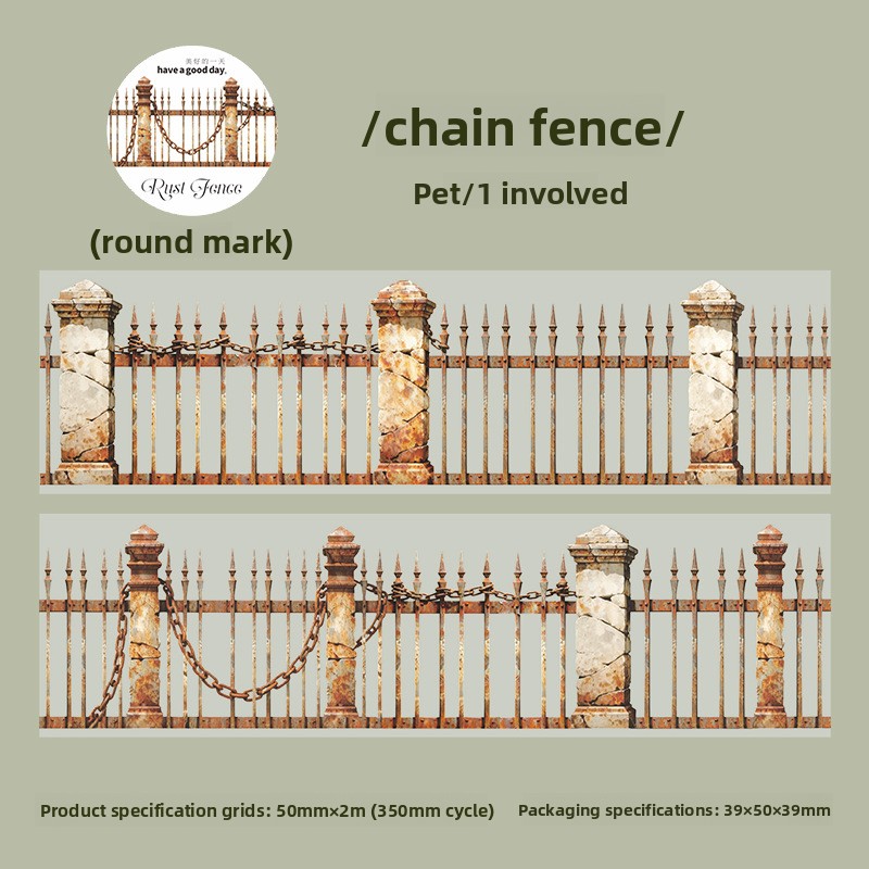 F Chain-Link Fence green