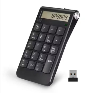 2022 Dropship Mini 2,4 GHz teclado numérico inalámbrico teclado Digital de 18 teclas para contabilidad cajero portátil tabletas