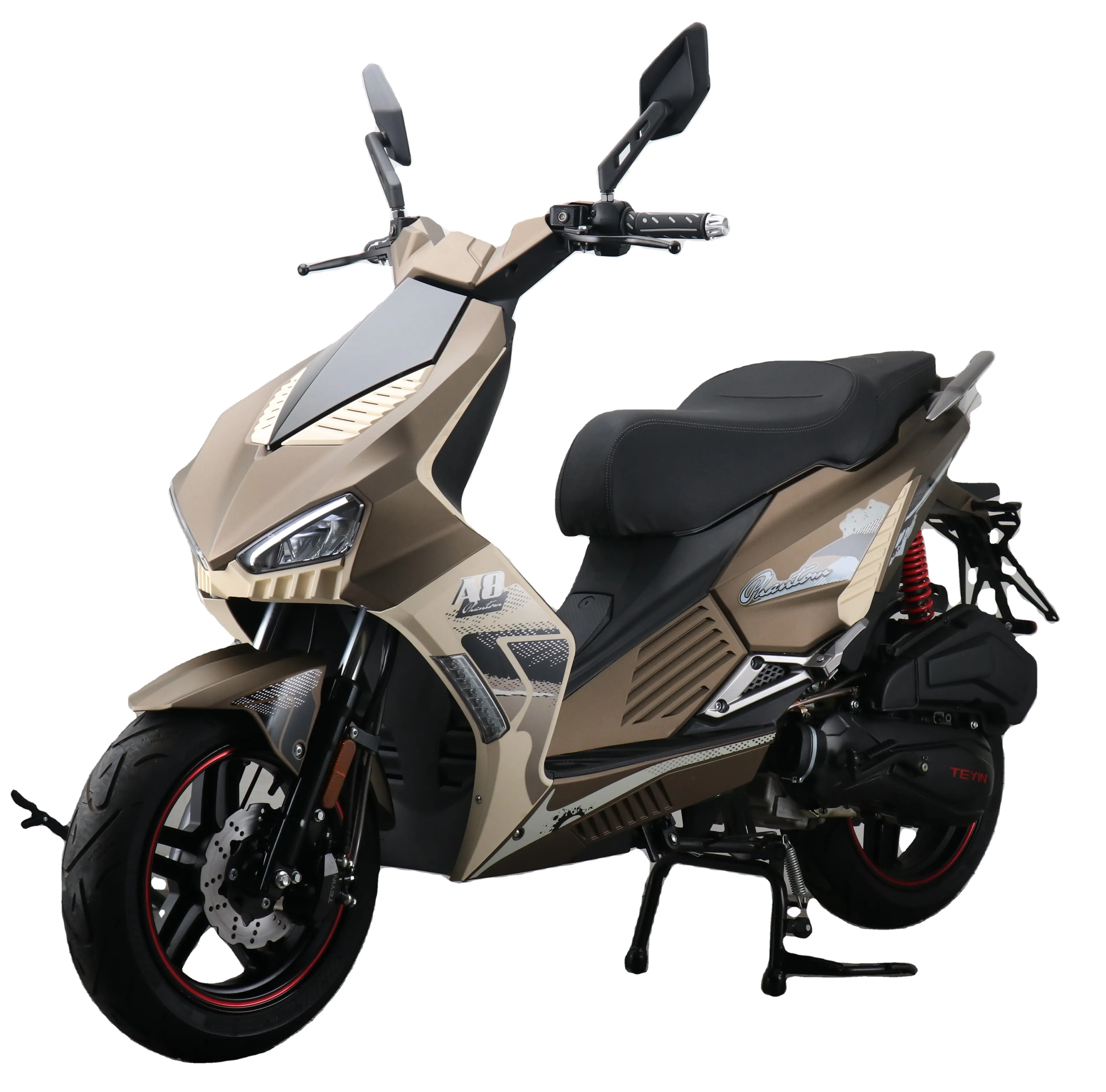 A8/CEE COC EURO 5 50cc 125cc 150cc adulto gás scooter ciclomotor motocicleta gasolina retro Chinês gasolina