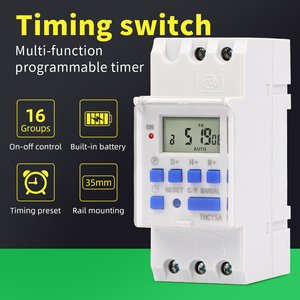 Regolatore elettronico del tempo Smart Timer Display LCD programmabile controllo del tempo di illuminazione interruttore di temporizzazione