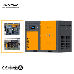 High Efficiency 132Kw 175Hp High Pressure Tow Stage Durable Screw Air <strong>Compressor</strong> 20Bar 25Bar 30Bar 490Cfm For General Industrial