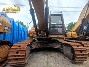 Caterpillar 2021 pour 350 355, excavatrice sur chenilles lourde de 50 tonnes, 5664 heures, moteur d'occasion haute performance, PLC - Product Image 4