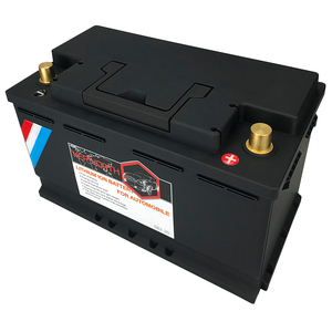 082-20 12V 82Ah CCA 1600A yüksek güç atlama marş araba LiFePO4 dahili BMS voltaj koruması lityum demir başlangıç pil - Product Image 4