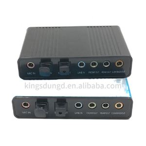 CM6206 Chipset External USB Sound Card Channel 5.1 7.1 Optical Audio Card Adapter for PC <strong>Computer</strong> Laptop Professional - Product Image 4