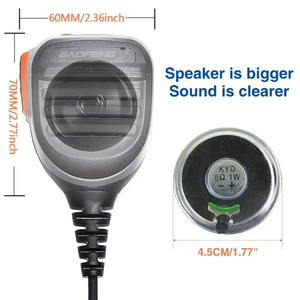 Baofeng-Radio de mano resistente al agua para una fácil comunicación V2, función de traducción - Product Image 4