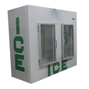 Big Double Glass Doors <strong>Display</strong> Upright <strong>Ice</strong> <strong>Cube</strong> Freezer <strong>Ice</strong> <strong>Cube</strong> <strong>Display</strong> Fridge