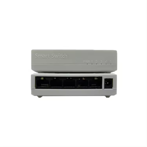 Nuevos interruptores de red de 5 puertos 10/100M Interruptor de red de escritorio Software de hardware de computadora
