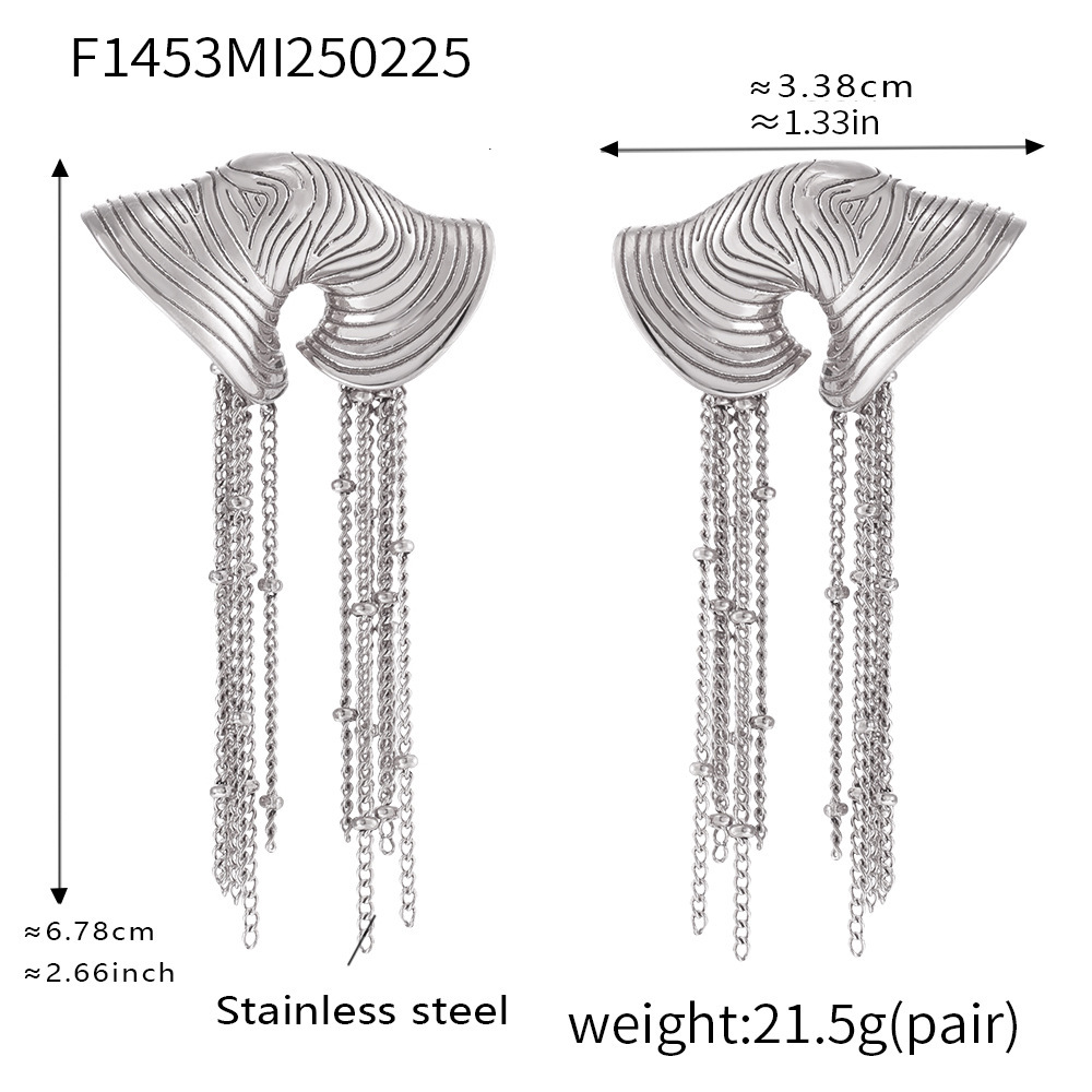 F1453-gold earrings