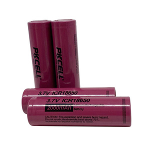 Lithium Li ion 18650 3.7V 1200mAh 1300mAh 2000 mAh 2600mAh 3000mAh Pin sạc di động cho đèn pha, đèn pin chói - Product Image 4