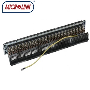 legrand reeseau panneaux的可拆卸装载24端口19英寸STP CAT6/CAT6A Rj45屏蔽网络配线架 - Product Image 2
