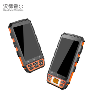 Computadora móvil portátil inalámbrica C5000 resistente Android 7,0 con lector RFID/escáner de código de barras/escáner de huellas dactilares - Product Image 2