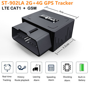 Sinotrack汽车全球定位系统跟踪器ST-902LA OBD II 4G + 2g全球定位系统跟踪设备，带免费车辆跟踪系统 - Product Image 2