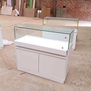 Recién llegado, mesa de exhibición de computadora funcional, Mostrador de exhibición de joyería, Mostrador de vidrio, vitrina, vitrina, joyería - Product Image 1