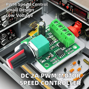 PWM DC regolatore di velocità del motore 1.8V-12V controllo a bassa tensione 1803BK interruttore con DC 2A per la funzione di interruttore di velocità - Product Image 2