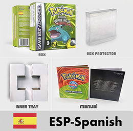ESP leafgreen box and manual