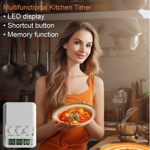 多機能電子時計タイマージム、休憩時間、料理、会議、教室用のかわいいタイマーデジタル - Product Image 6