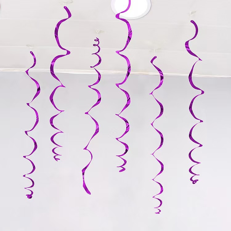 Double queue violette