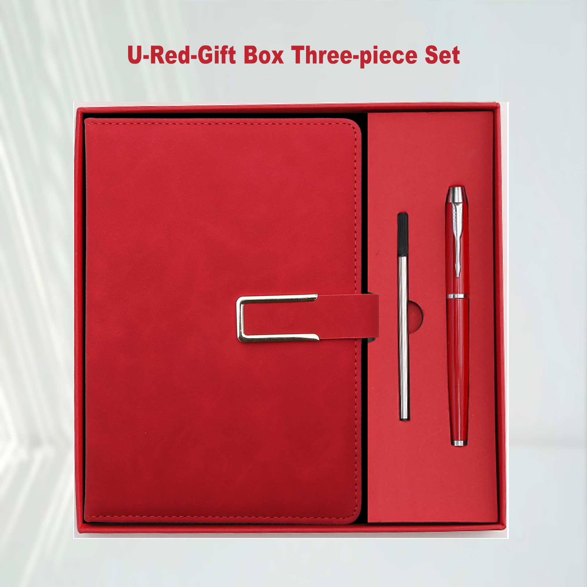 colorful Red-Three piece set