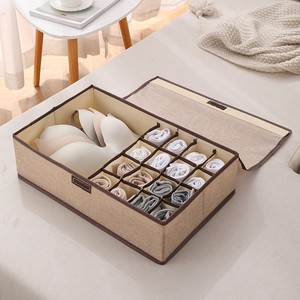 Yiwu China Small Goods Items Supplier Manufacturer Factory Co. Ltd <strong>Socks</strong> Bra Underwear Organizer Wardrobe Box