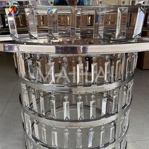 Pha Lê Bánh Bảng Trang Trí Mới Thép Không Gỉ Bánh Bảng Cho Đám Cưới - Product Image 4