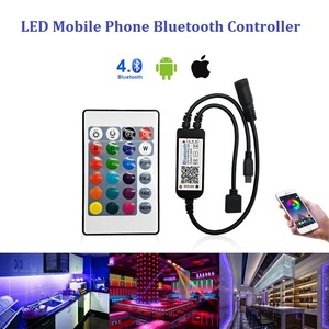 Смарт-светодиодный диммер для мобильного телефона BT RGB контроллер ИК инфракрасный 24 ключа пульт дистанционного управления для светодиодной ленты освещения - Product Image 6