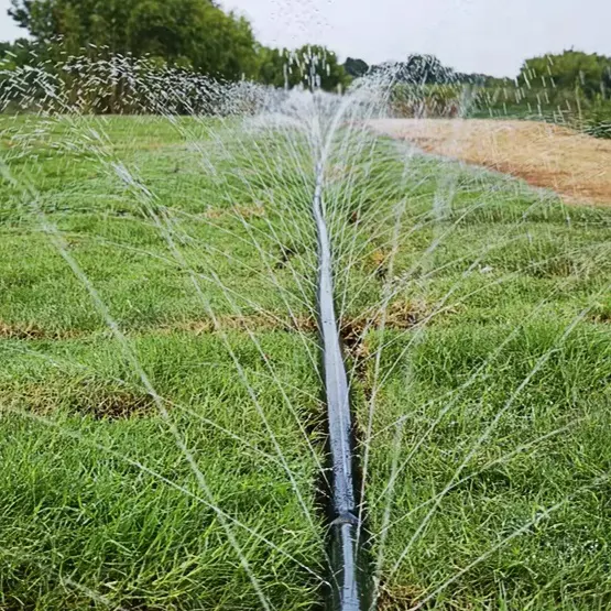 Tuyau d'irrigation agricole Layflat Micro Spray Hose résistant aux UV Micro Spray Tube Système d'irrigation pour les fermes Tuyau de pluie
