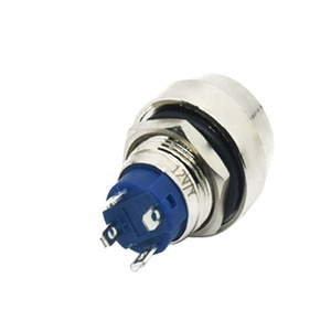 12 Millimetri in Metallo Interruttore di Pulsante Rotondo Interruttore Testa con 12V Led Illuminato on Off Momentaneo Interruttore a Pulsante - Product Image 3