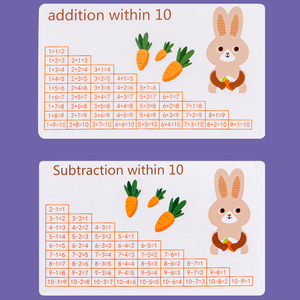 Unisex Educational Number Toy Rabbit Balance Math Game Balancing Match Game for Kids 2-4 Years <strong>Counting</strong> Skills Training - Product Image 3