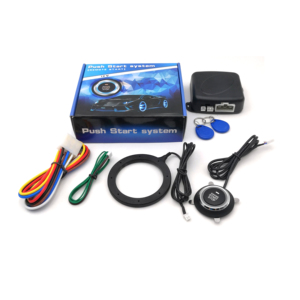12V Auto Car Alarm One <strong>Start</strong> Stop <strong>Button</strong> Engine <strong>Push</strong> <strong>Button</strong> RFID Lock Ignition Switch Keyless Entry PKE Car Alarm System - Product Image 6