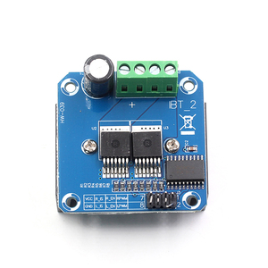 BTS7960 Hochleistungs-Smart-Car-Motor treiber platinen modul mit 43A-Strombegrenzungssteuerung und Halbleiter kühlung - Product Image 5
