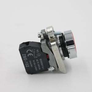 Interruttore a pulsante piatto XB4 BA42 22mm con funzione momentanea Max 10A corrente - Product Image 3