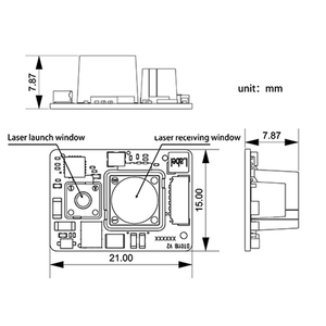 Precise <strong>Position</strong> Monitoring 640nm Wavelength 4-20mA <strong>Analog</strong> <strong>Output</strong> Industrial Automation Laser Distance <strong>Sensor</strong> - Product Image 5