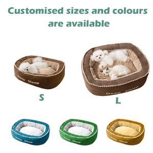 Bán Buôn Chất Lượng Cao Mèo Giường Con Chó Kích Thước Khác Nhau Giường Vật Nuôi Mềm Mại Thoải Mái Giường Vật Nuôi Với Non-Slip Dưới - Product Image 4