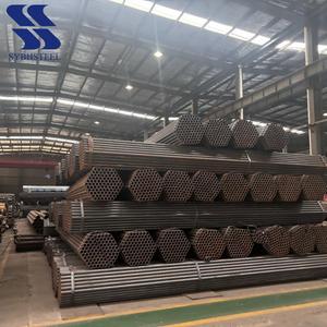 Yüksek kaliteli karbon çelik boru MS EN 10219 48*<span class=keywords><strong>3.0</strong></span> hafif çelik tüp inşaat için yapı iskelesi borusu kaynak hizmeti dahil