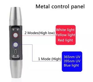 Multifunción 4 LED Naturaleza Joyería Detector de piedras preciosas Máquina Antorcha Luz UV 365NM 395NM Linterna - Product Image 3
