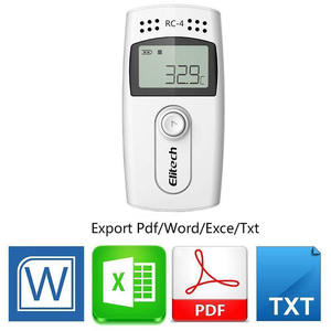 Elitech RC-4 Multifunctional PDF Recorder Multi Use <strong>Temperature</strong> <strong>Data</strong> <strong>Logger</strong> with USB - Product Image 5