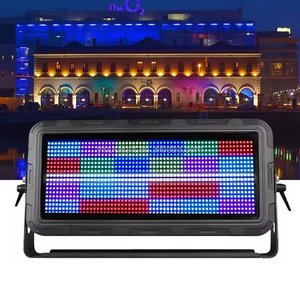 ไฟเวที LED สีขาวอบอุ่นโลตัส24 + 12เซกเมนต์ไฟ LED เมทริกซ์บาร์ดิสโก้กลางแจ้งดีเจที่มีการควบคุม DMX512และ arnet