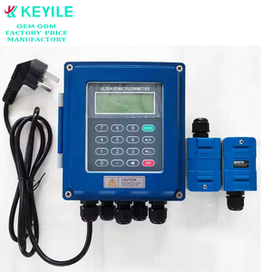 Fixed Ultrasonic <strong>Flow</strong> <strong>Meter</strong> Wall Mounted <strong>Flow</strong> Measurement Device for Commercial Applications - Product Image 1