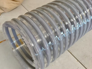 ท่อดูดสิ่งปฏิกูลสำหรับ3/4 1 2 3 4 5 6 8ท่อดูดพีวีซีลูกฟูกแบบยืดหยุ่น - Product Image 3