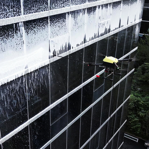 طائرة بدون طيار لتنظيف الزجاج ذاتية التشغيل من Joyance ، نظام مياه نقية مبتكر عالي الضغط ، منظفات عالية الكفاءة - Product Image 4