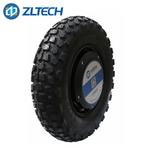 ZLTECH低速高扭矩15英寸24V 48V 800W 15N.m 1024编码器无刷AGV直流轮毂伺服电机用于检查机器人 - Product Image 4