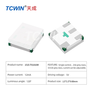 Tcwin Полноцветный Программируемый микросхема Smd светодиодного модуля RGB с одним управлением/256 Grey Class Led 470 нм Smd Step Ue40h6470 Led 5V Rohs CE - Product Image 5