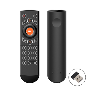 G21 ses hava fare evrensel arkadan aydınlatmalı sinek hava fare jiroskop ile IR öğrenme 2.4G kablosuz klavye 25 tuşları uzaktan kumanda g21 pro Q7 - Product Image 3