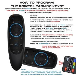 Air Mouse G10S G10BTS G10Spro G10pro BTS 2.4G Wireless <strong>Keyboard</strong> Gyro Voice Remote <strong>Control</strong> for Android TV Box Learning <strong>Code</strong> - Product Image 4