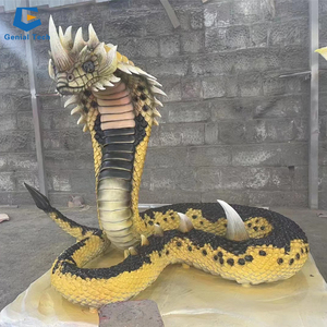 AA-23 Quái Vật Rắn Hoạt Hình Làm Bằng Tay Thực Tế Kích Thước Cuộc Sống Công Viên Giải Trí - Product Image 5