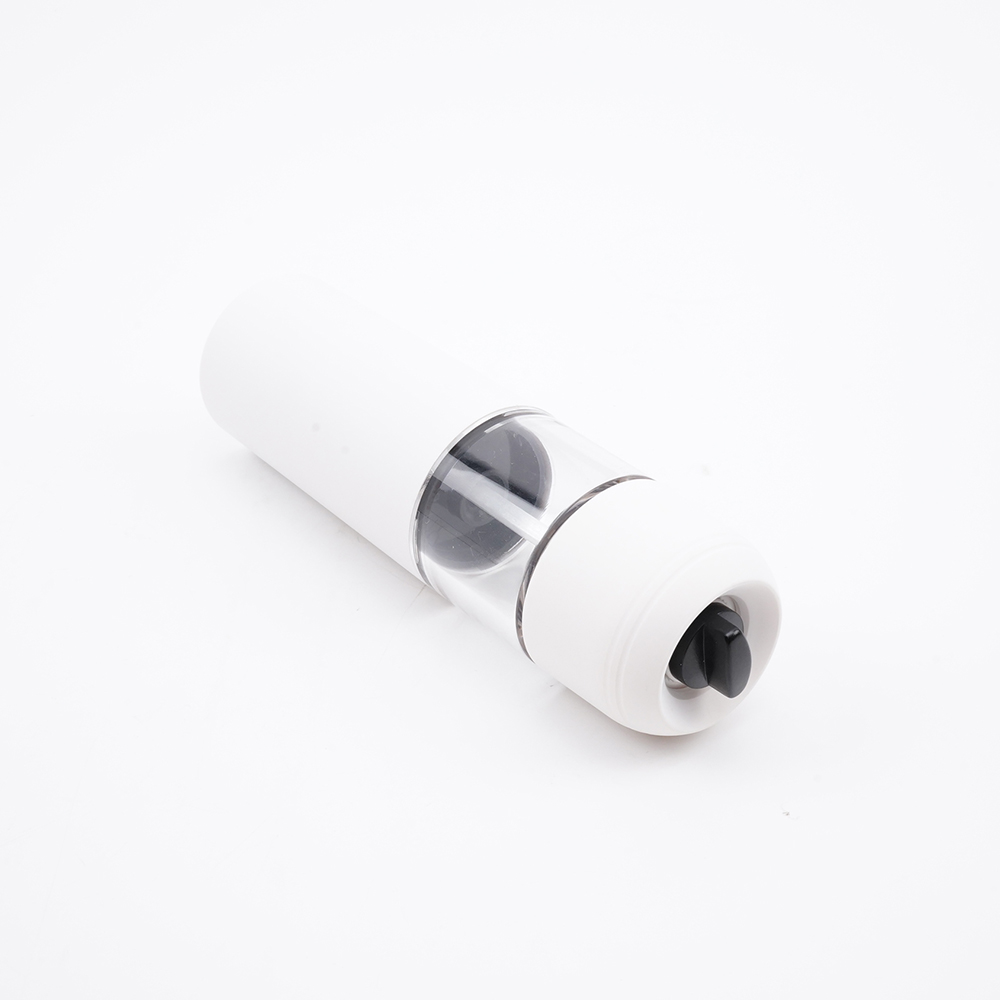 electric gravity pepper grinder salt mill with white adjuster