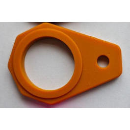 Gold water bottle buckle