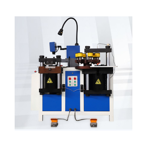 <strong>Busbar</strong> Bending Punching Machine Steel Copper Bar Tube Peeling Machine <strong>Small</strong> Steel Bar Cutting and Bending Machine for Copper