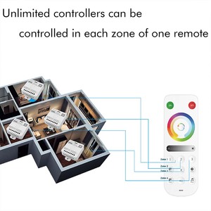 SP630e telecomando LED Strip Controller 5V 12V 24V Cob PWM Pixel per RgBIC RgBCC RgBWC 8A corrente di uscita - Product Image 5