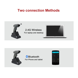 XB-6266MBT Syble <strong>Auto</strong> Sensing Blue Tooth 2D QR Code Reader Wireless Handheld Barcode Scanner with <strong>Cradle</strong> - Product Image 4